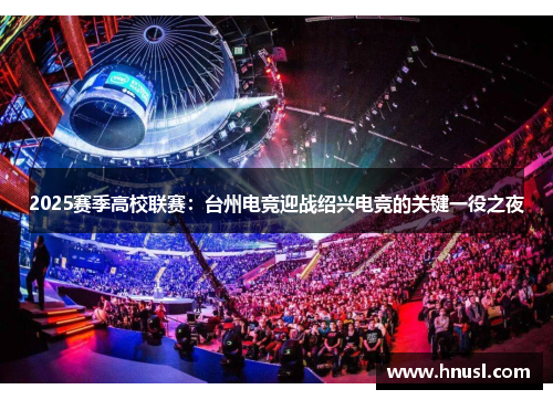 2025赛季高校联赛：台州电竞迎战绍兴电竞的关键一役之夜