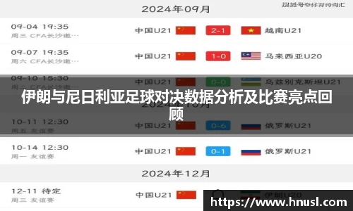 伊朗与尼日利亚足球对决数据分析及比赛亮点回顾